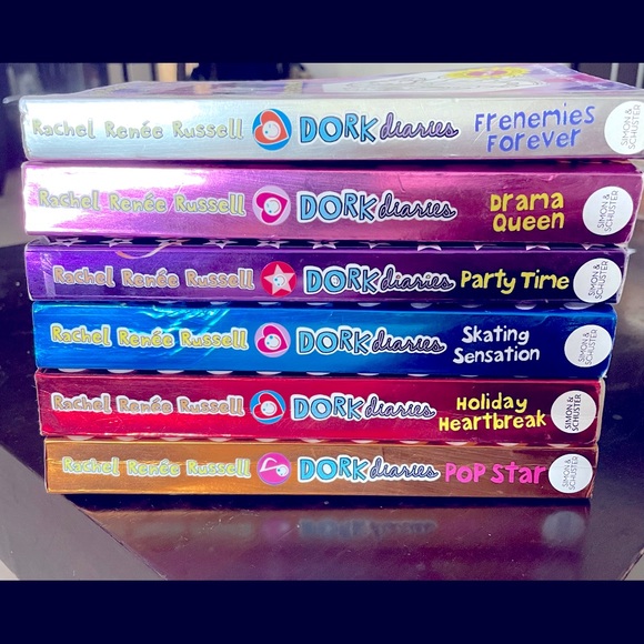 Dork Diaries Other - Set of 6 Dork Diaries by Rachel Renee Russell
